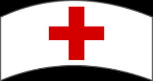 Nurse Cap Red Cross Symbol PNG image with transparent background