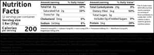 Garden Of Life Organic Fit Protein Bars, S'mores Flavor, - Nutrition Facts, HD Png Download PNG