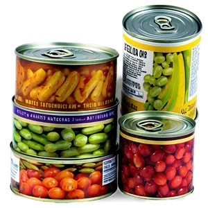 Nutritious Canned Food Options Png Ybe PNG Image