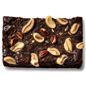 Nutty Pecan Brownie PNG rxm PNG with transparent background