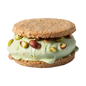 Nutty Pistachio Ice Cream Sandwich Png Dmu26 PNG Image