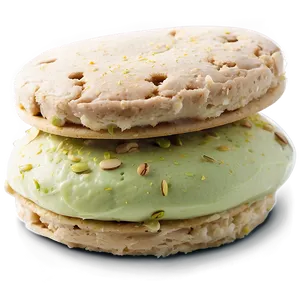 Nutty Pistachio Ice Cream Sandwich Png Tsy84 PNG Image