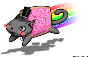 Com Cat Pink Mammal Vertebrate Cartoon Technology, HD Png Download PNG image with transparent background