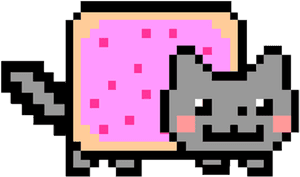 Nyan Cat Youtube Clip Art, HD Png Download PNG image with transparent background