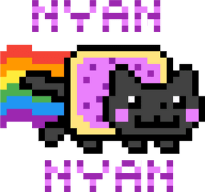 Transparent Nyan Cat Png, Png Download PNG image with transparent background