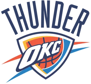O K C_ Thunder_ Basketball_ Team_ Logo PNG Image