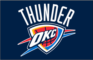 Oklahoma City Thunder Logos Iron On Stickers And Peel-off - Oklahoma City Thunder PNG
