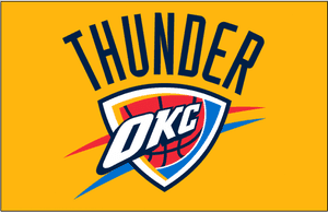 Oklahoma City Thunder Logos Iron On Stickers And Peel-off - Oklahoma Thunder Logo PNG