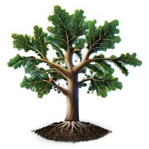 Oak Sapling Growth Png Qhw27 PNG Image