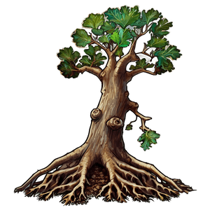 Oak Tree Root PNG opr PNG with transparent background
