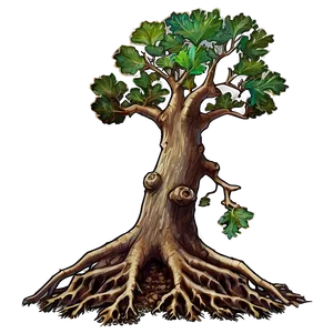 Oak Tree Root Png Opr PNG Image