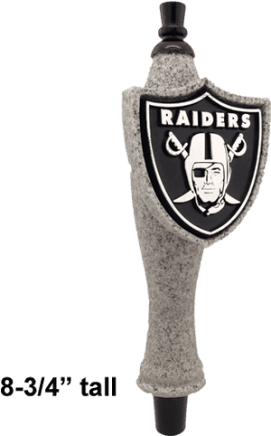 Oakland Raiders Beer Tap Handle - Oakland Raiders PNG image with transparent background