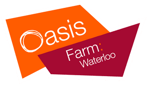 Oasis Farm Waterloo Logo PNG image with transparent background