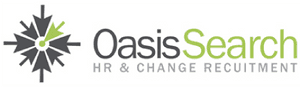 Oasis Search Logo H R Change Recruitment PNG image with transparent background