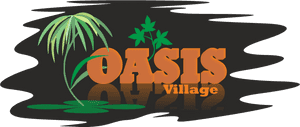 Oasis Village Graphic Logo PNG image with transparent background