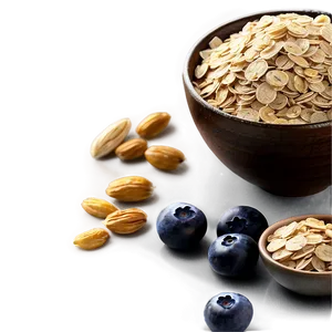 Oats With Blueberries Png Jwf PNG Image