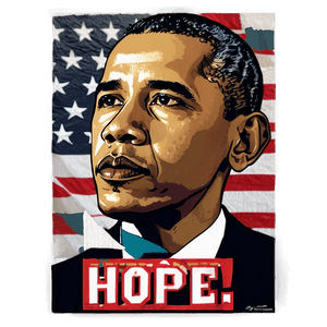 Obama Hope Poster PNG mak95 PNG