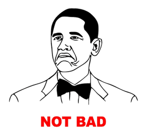 Not Bad Obama Face PNG Photos PNG