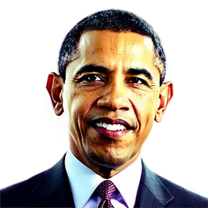 Obama Portrait Png Akl PNG Image