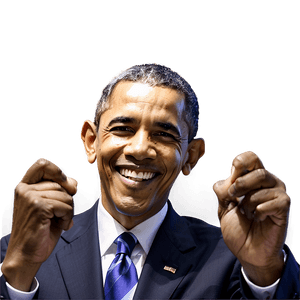 Obama Smiling PNG nyu PNG