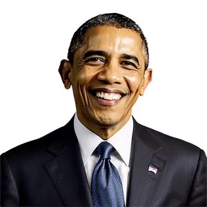 Obama Smiling Png Oif37 PNG Image