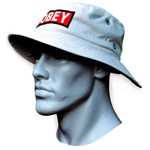 Obey Bucket Hat Png Nlv PNG Image