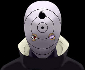 Obito Masked Ninja Artwork PNG image with transparent background