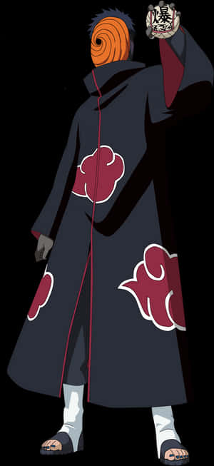 Obito Uchiha Akatsuki Member PNG image with transparent background