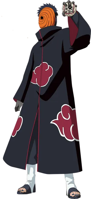 Obito Uchiha Akatsuki Member PNG Image