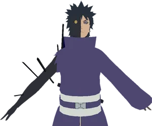 Obito Uchiha Anime Character PNG Image