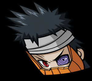 Obito Uchiha Anime Character PNG image with transparent background