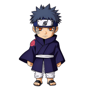 Obito Uchiha Chibi PNG 06112024 PNG image with transparent background