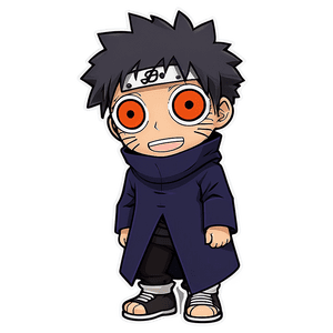 Obito Uchiha Chibi PNG 06112024 PNG image with transparent background