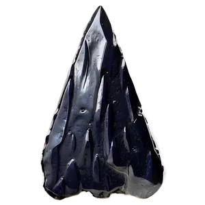 Obsidian Arrowhead Artifact Png Vtb PNG Image