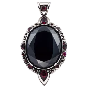 Obsidian Jewelry Pendant Png 87 PNG Image