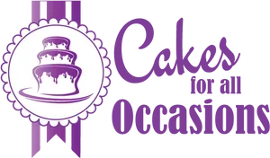 Occasion Cake Logo PNG Image