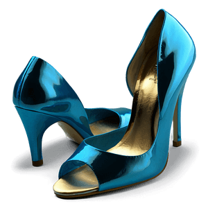 Ocean Blue Heels PNG 35 PNG image with transparent background