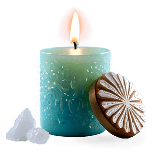 Ocean Breeze Candle PNG 30 PNG image with transparent background