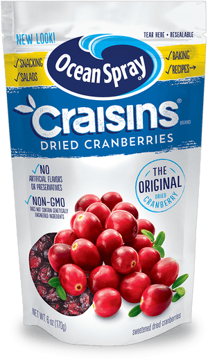 Clip Art Original Dried Cranberries Ocean - Ocean Spray Dried Cranberries, HD Png Download PNG with transparent background