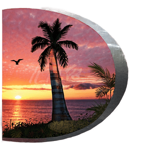 Ocean Sunset Memorial PNG isu PNG with transparent background