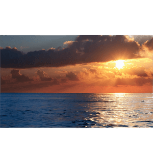 Ocean Sunset View PNG 38 PNG image with transparent background