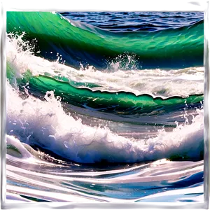 Ocean Wave Close-up Png Ndb30 PNG Image