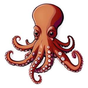 Octopus Illustration PNG 66 PNG image with transparent background