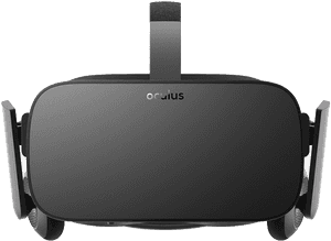 Oculus Rift Vr Headset Front View - Vr Headset, HD Png Download PNG