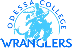 Odessa College Wranglers Logo PNG Image