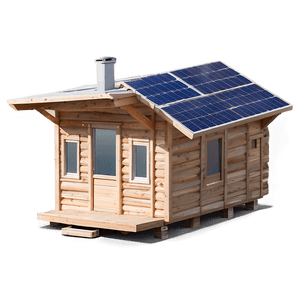 Off-Grid Tiny Cabin PNG bnv23 PNG