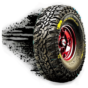 Off-Road Tire Tracks PNG hda PNG