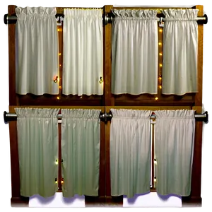 Off White Curtains Png Lex55 PNG Image