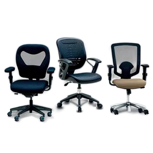 Office Chairs Png Qog24 PNG Image