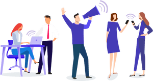 Communication Transparent Job - Employee Talking Png, Png Download PNG image with transparent background